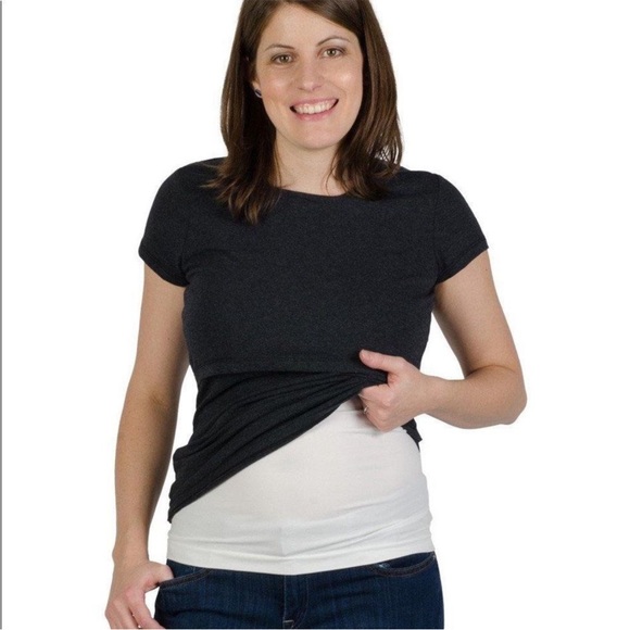 Momzelle size XL navy blue nursing/pregnancy support band NWT! - Picture 2 of 7